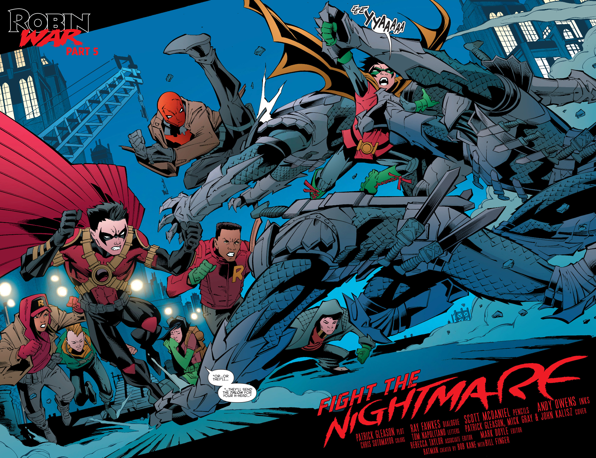 lige ud trimme bringe handlingen Red Hood, Red Robin And Robin VS The Talons – Comicnewbies