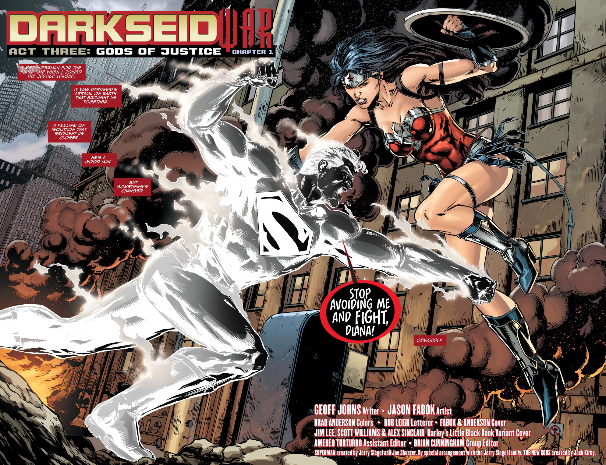 Superman VS Wonder Woman (Darkseid War) – Comicnewbies