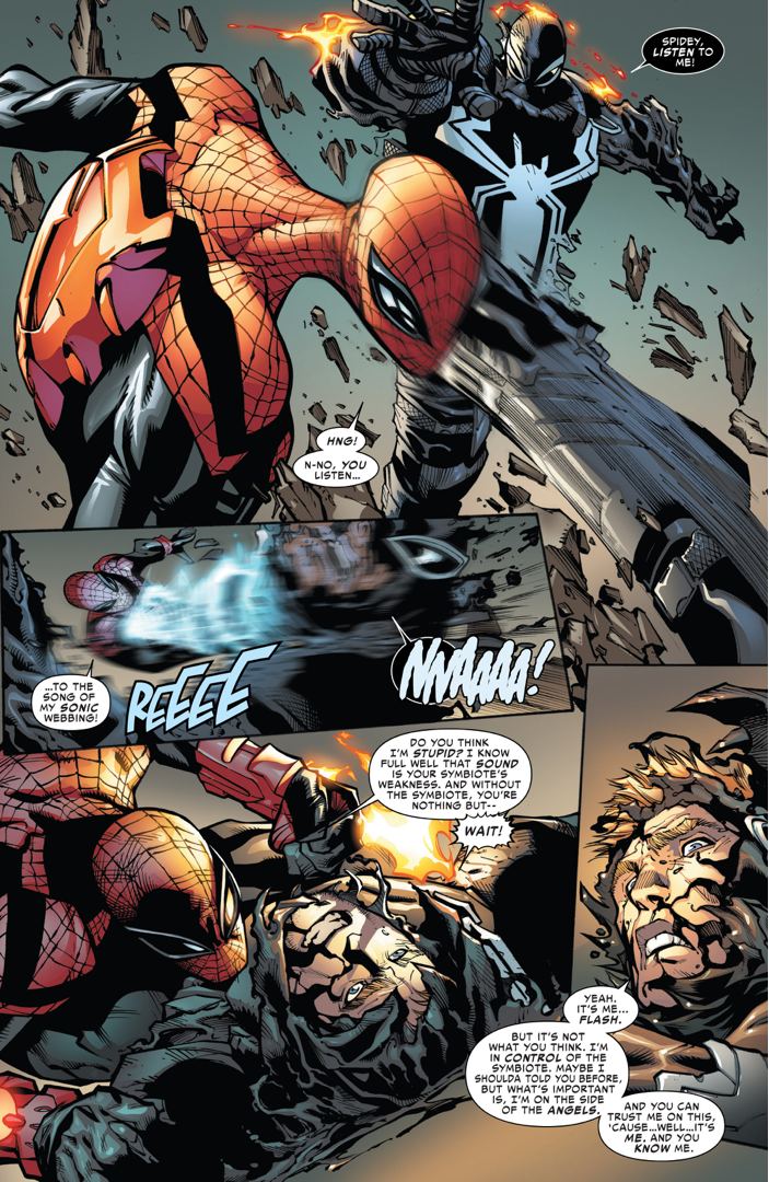 superior spider-man attacks agent venom 