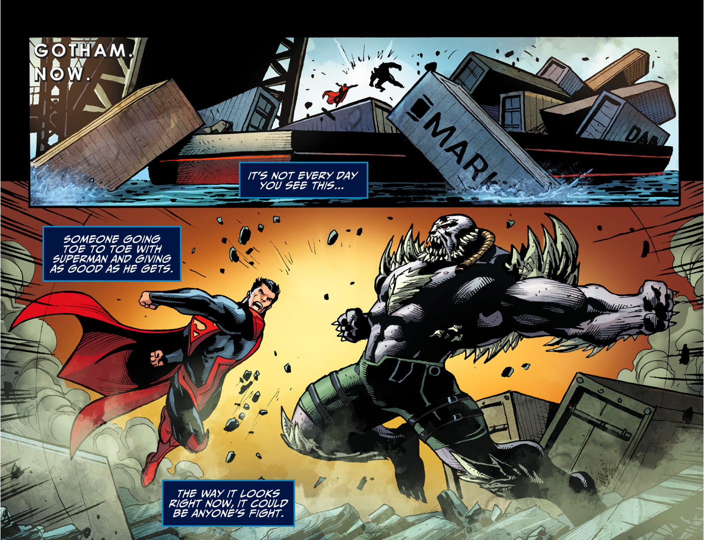 superman and bane vs doomsday 