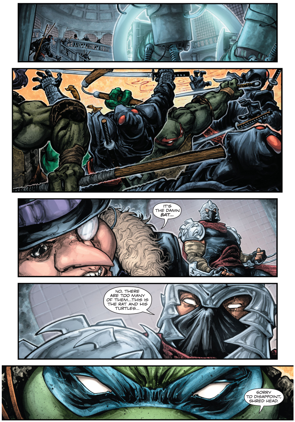 batman and teenage mutant ninja turtles team up 