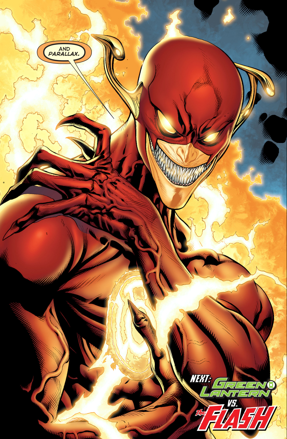 The Flash Possessed By Parallax – Comicnewbies