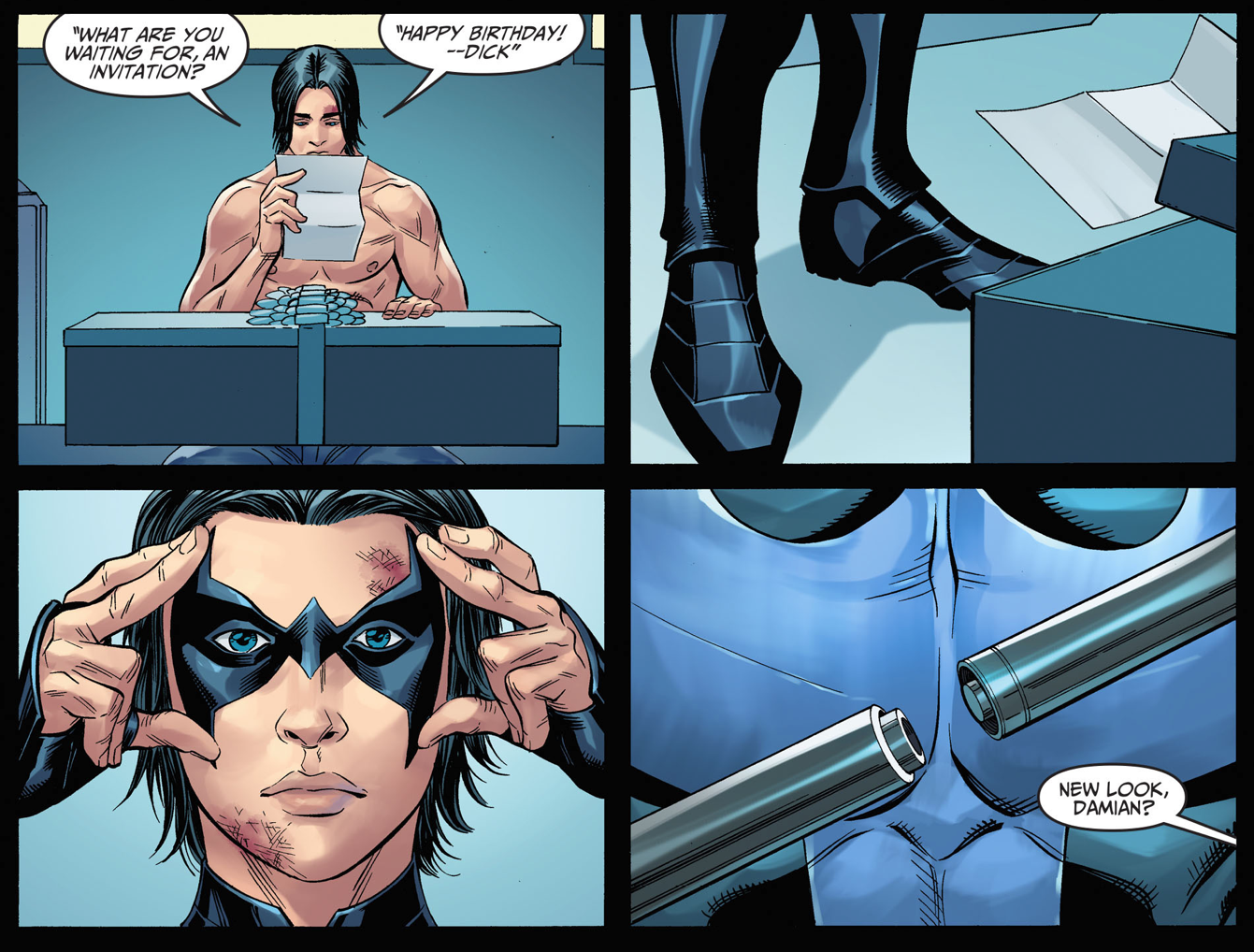 Damian Wayne Becomes Nightwing 