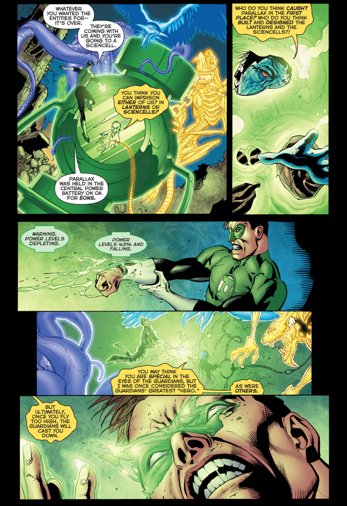 Green Lantern Hal Jordan VS Krona 
