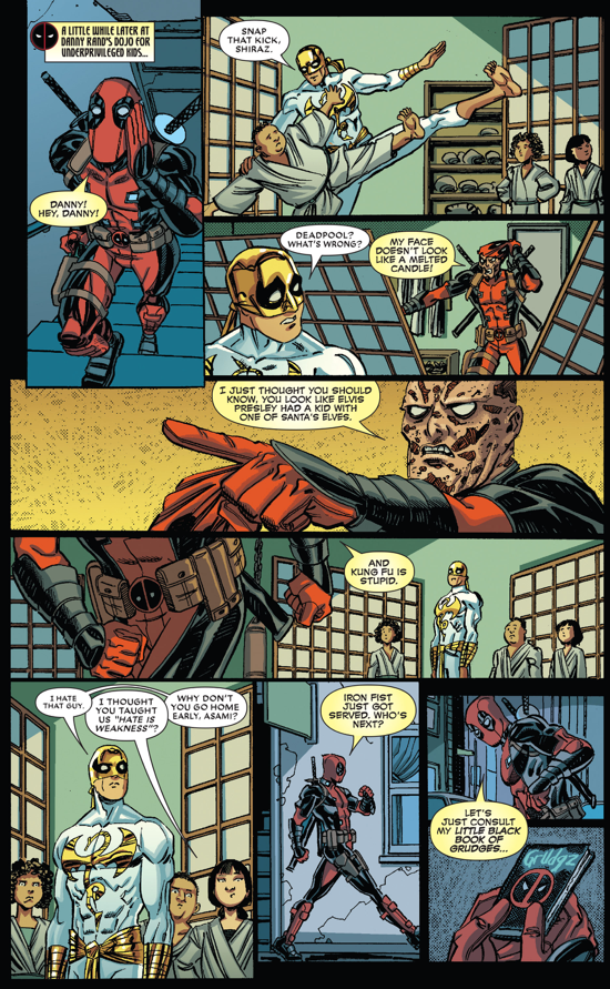 Iron Fist Gets Served By Deadpool