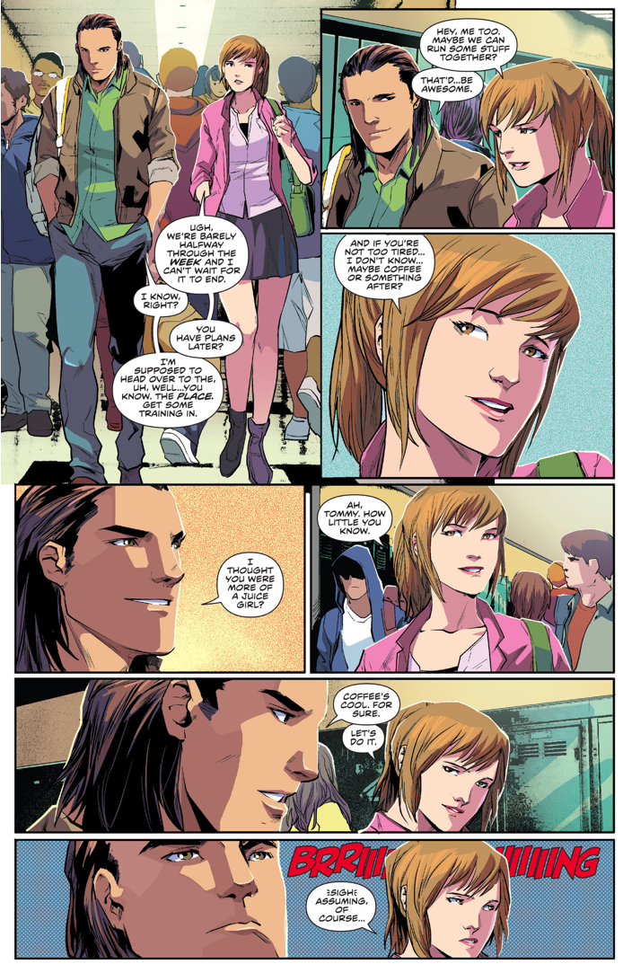 Kimberly Hart Asks Tommy Oliver Out