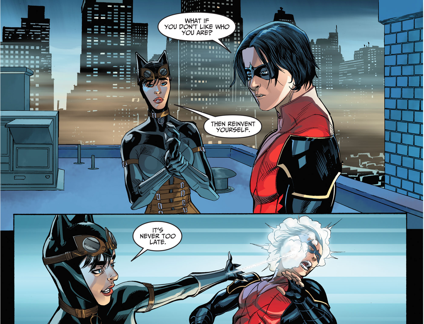 Robin VS Catwoman (Injustice Gods Among Us) 