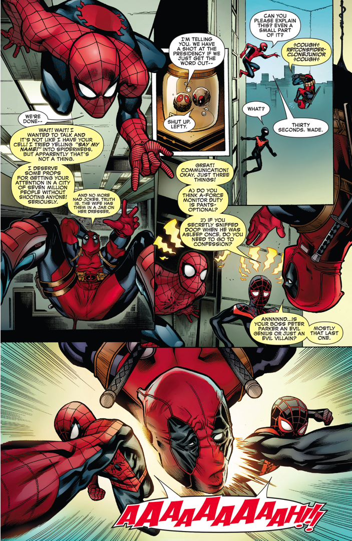 Spider-Man Miles Morales Meets Deadpool – Comicnewbies