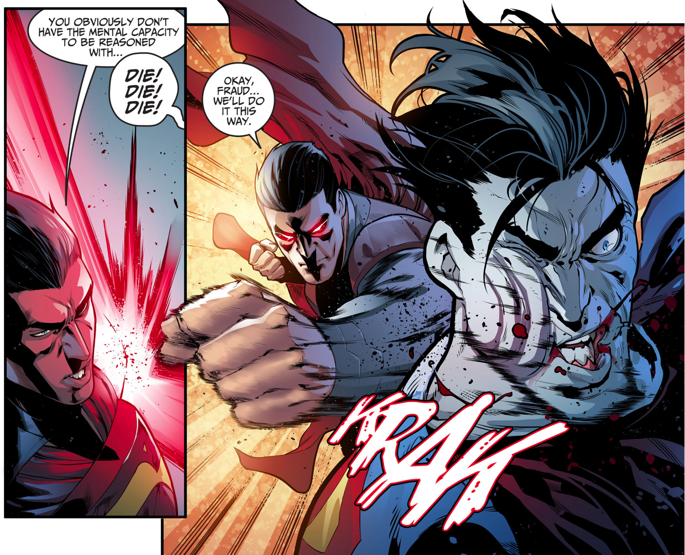 Superman VS Bizarro VS Solomon Grundy (Injustice Gods Among Us) 