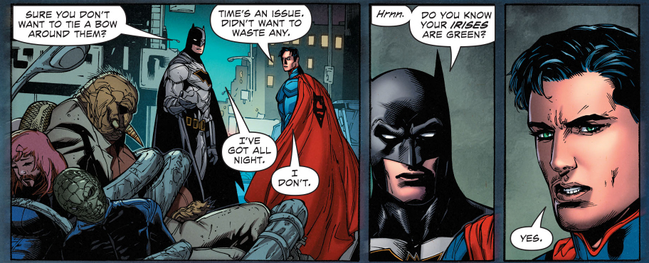 Batman And Superman VS Tusk 