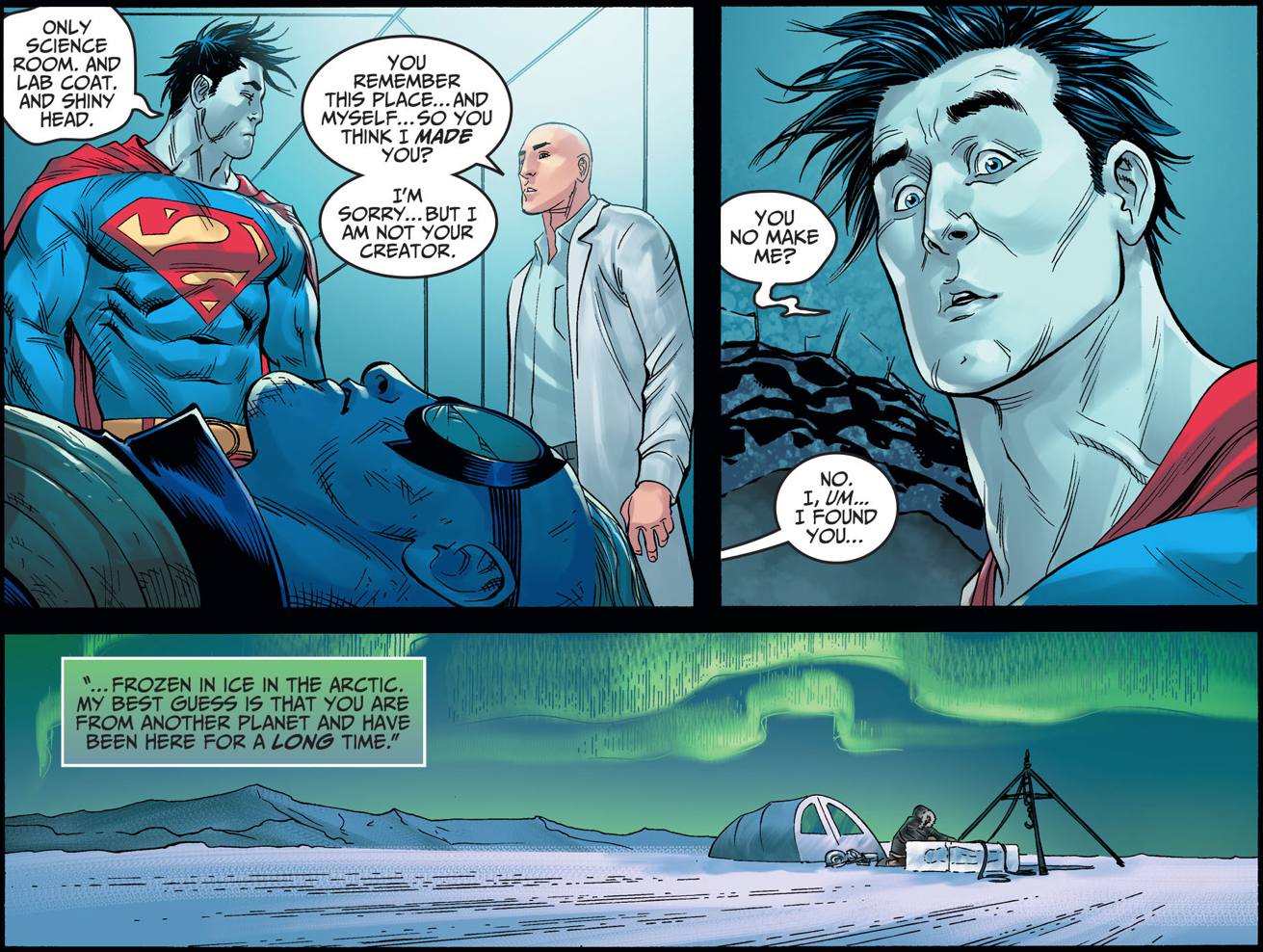 Lex Luthor Meets Bizarro (Injustice Gods Among Us) 