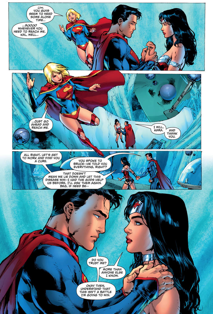Superman Tells Wonder Woman He’s Dying – Comicnewbies
