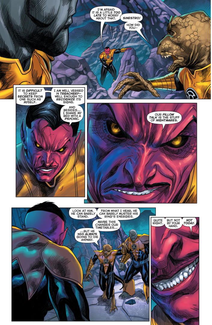 The Black Circle Of The Sinestro Corps 
