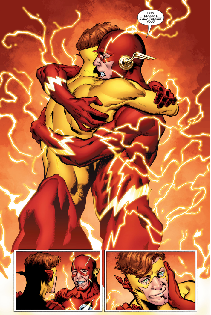 Barry Allen Remembers The Original Wally West (Rebirth)