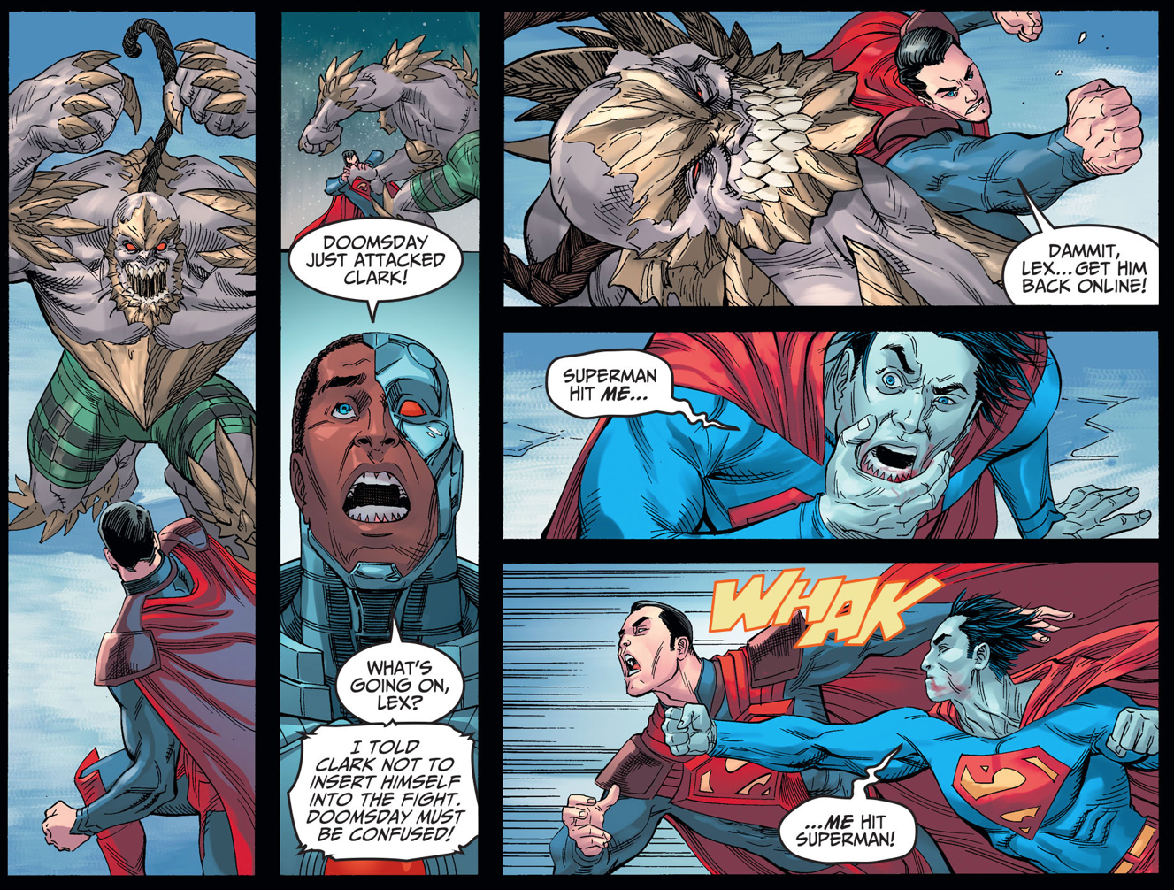 Bizarro And Doomsday VS Superman (Injustice Gods Among Us) 