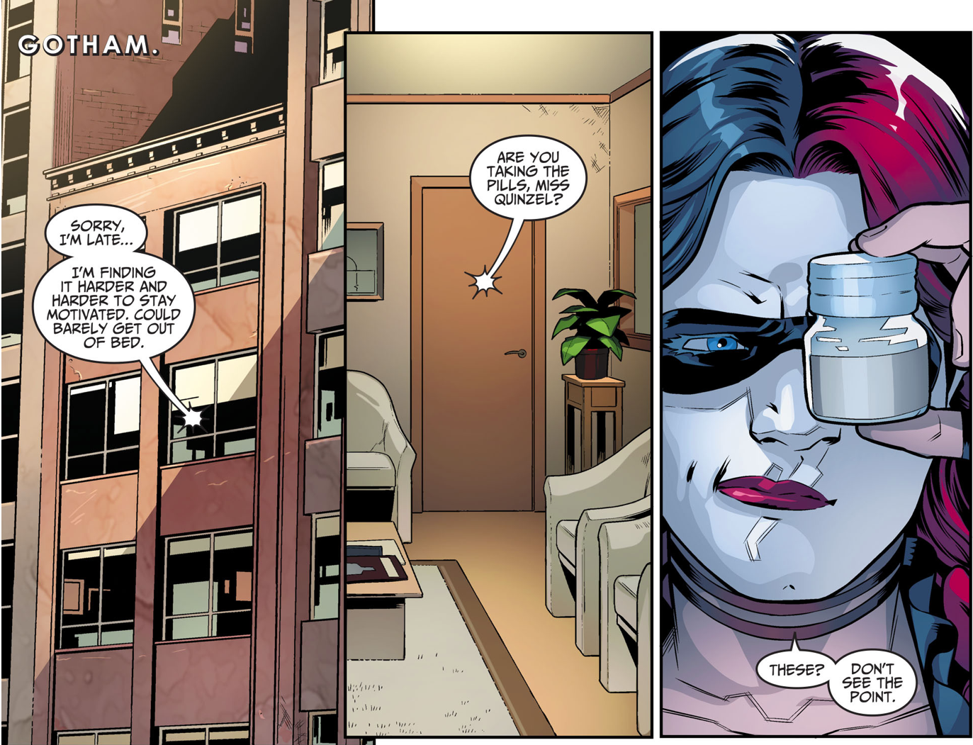 Harley Quinn Gets Treated By Her Psychiatrist (Injustice Gods Among Us) 