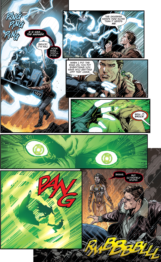 How Green Lantern Removed Batman From The Mobius Chair