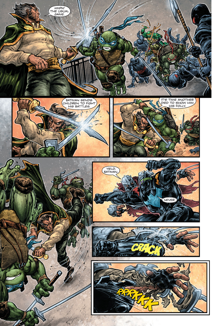 Teenage Mutant Ninja Turtles VS Ra's Al Ghul 