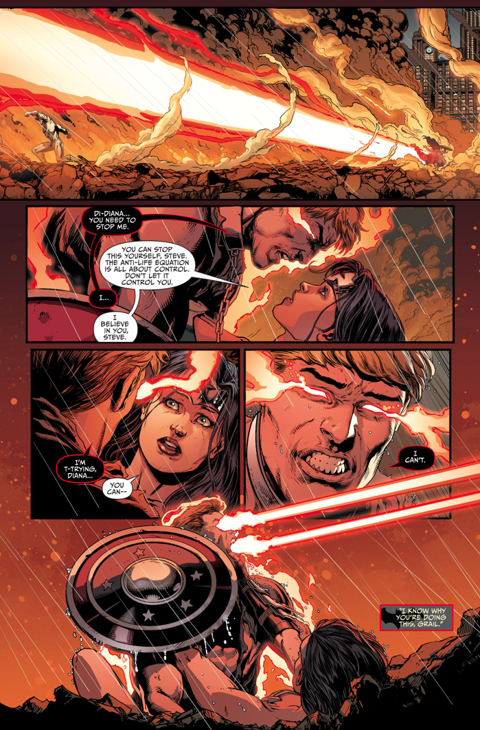 Wonder Woman VS Steve Trevor (Darkseid War)