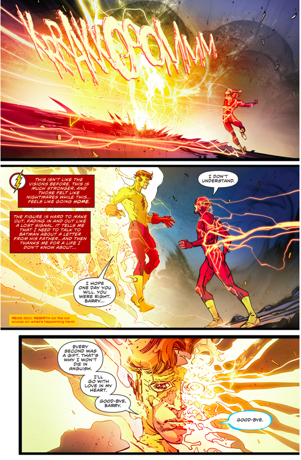 Barry Allen Remembers Wally West (The Flash Rebirth)