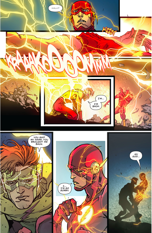 Barry Allen Remembers Wally West (The Flash Rebirth)