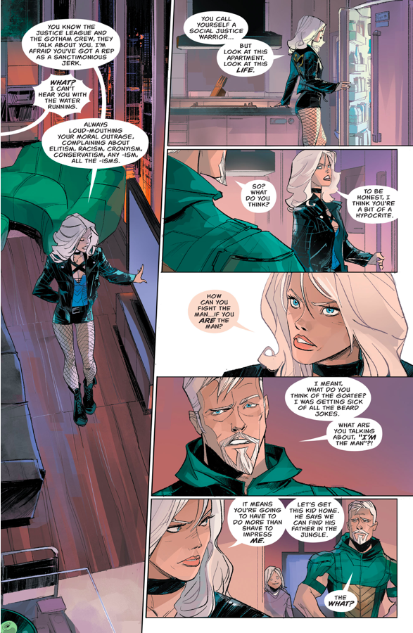 Black Canary's Opinion Of Green Arrow (Rebirth)