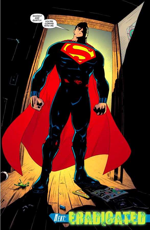 Jonathan Kent Eavesdrop On Superman, Batman And Wonder Woman