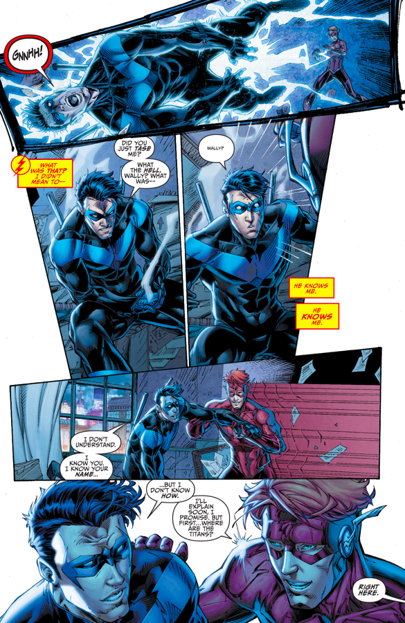Nightwing Remembers Wally West (Rebirth)