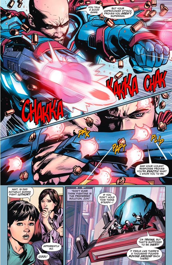 Pre-Flashpoint Superman VS Lex Luthor 