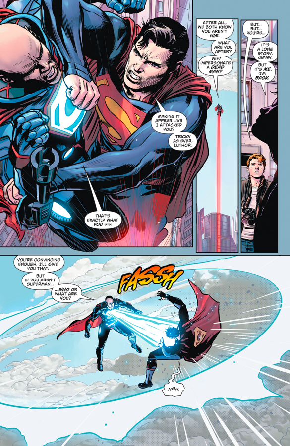 Pre-Flashpoint Superman VS Lex Luthor 
