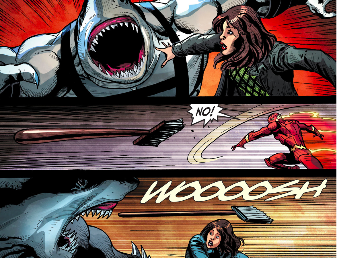 The Flash Kills King Shark (Injustice Gods Among Us)