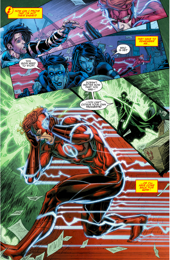 The Titans Attack Wally West (Rebirth)