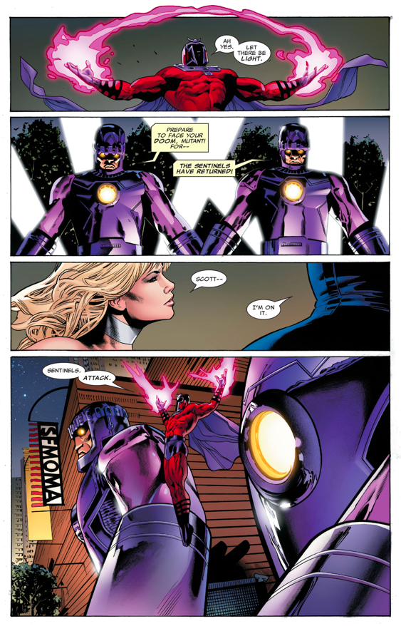The X-Men VS Magneto (Uncanny X-Men #500)
