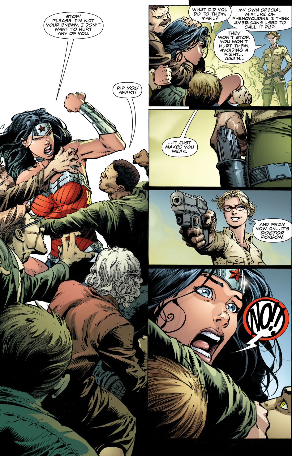 Wonder Woman VS Doctor Poison (New 52)