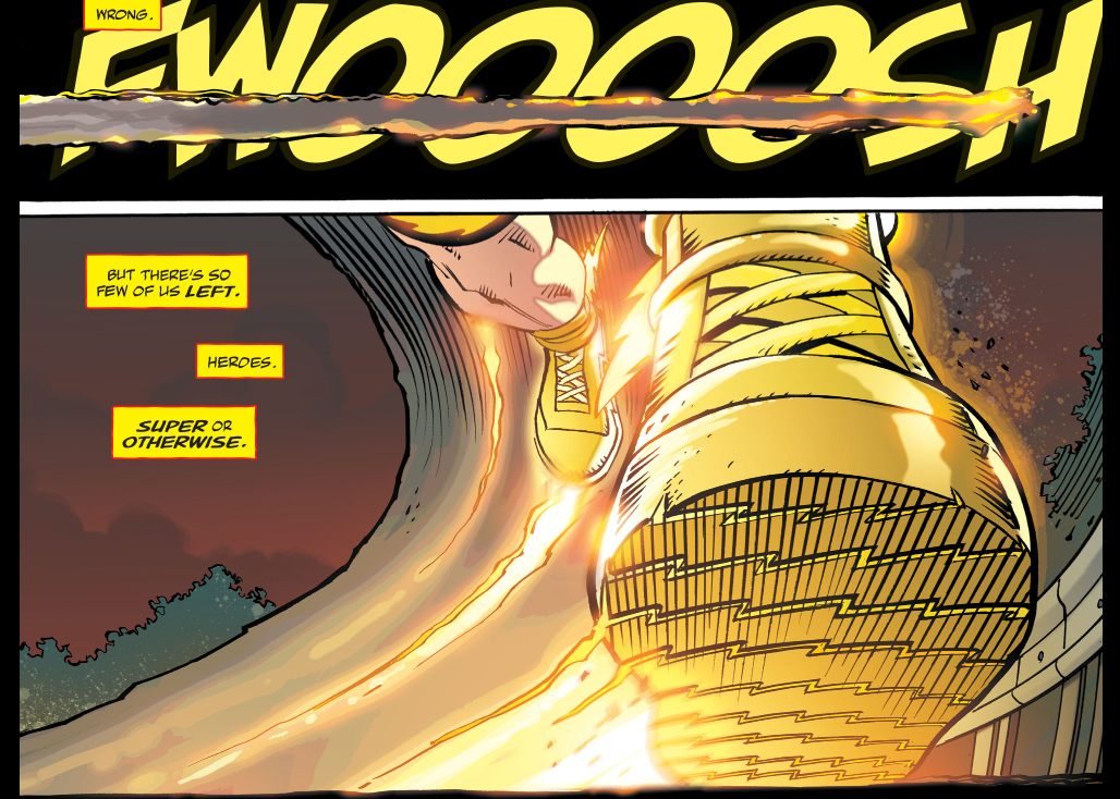 A Kandorian Cripples The Flash (The Master Race)