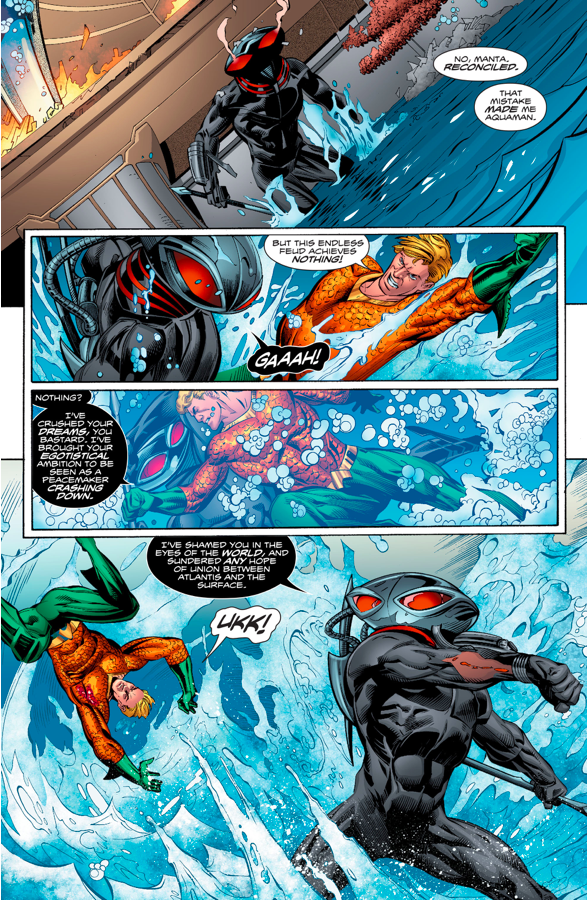 Aquaman VS Black Manta (Aquaman Vol. 8 #2)
