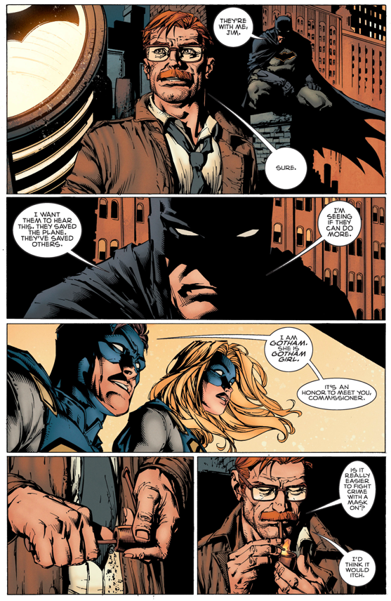 Commissioner Gordon Meets Gotham And Gotham Girl