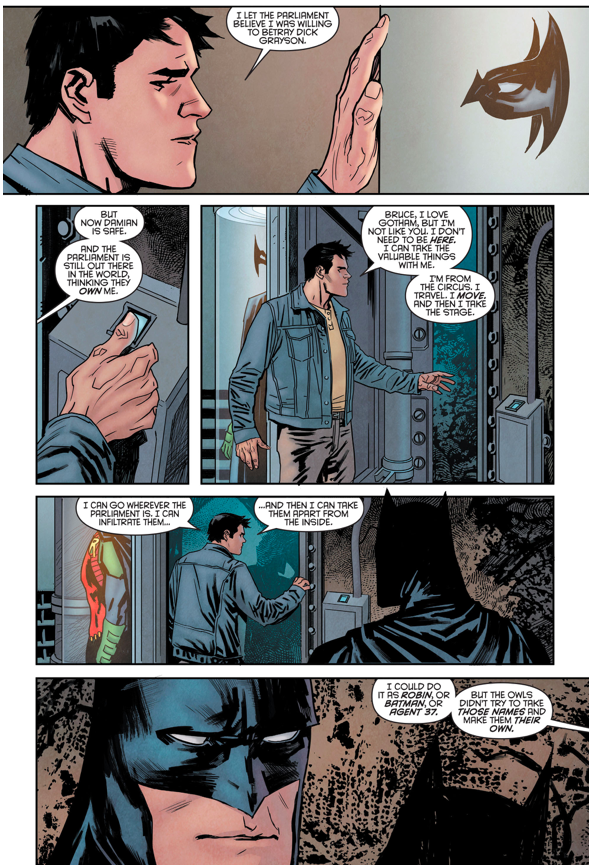 Dick Grayson Returns As Nightwing (Nightwing - Rebirth)
