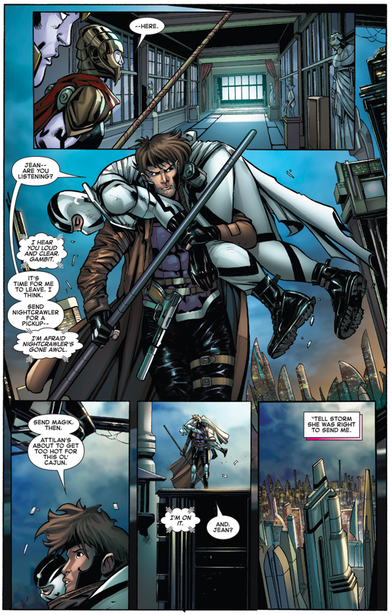 Gambit VS Fantomex (Civil War II)