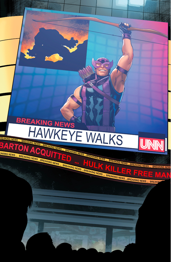Hawkeye Is Acquitted (Civil War II)