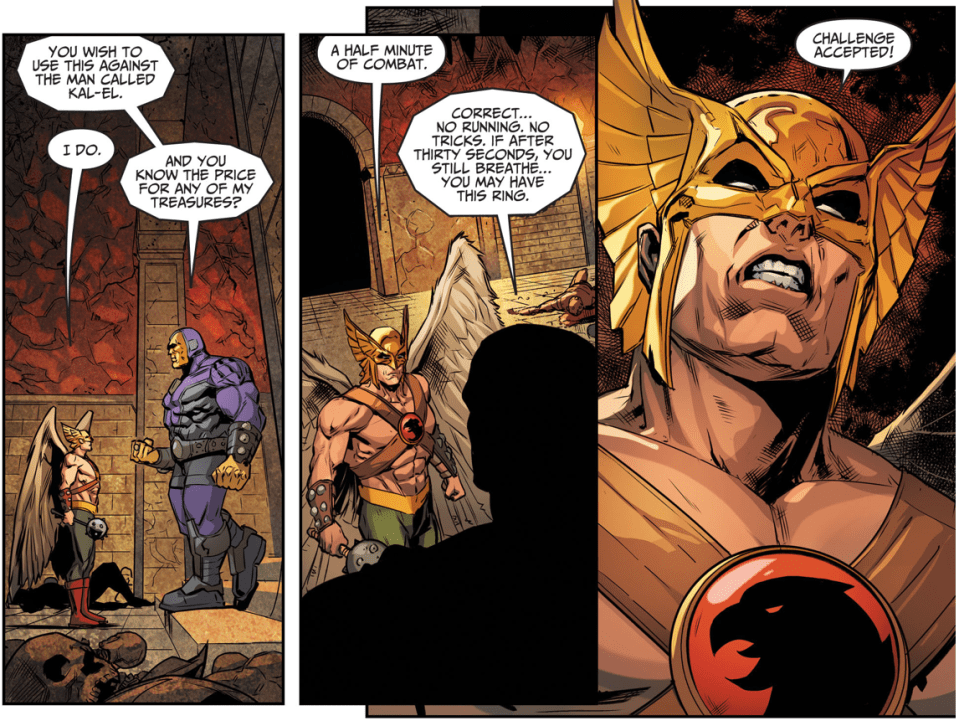 Hawkman VS Mongul (Injustice Gods Among Us) 
