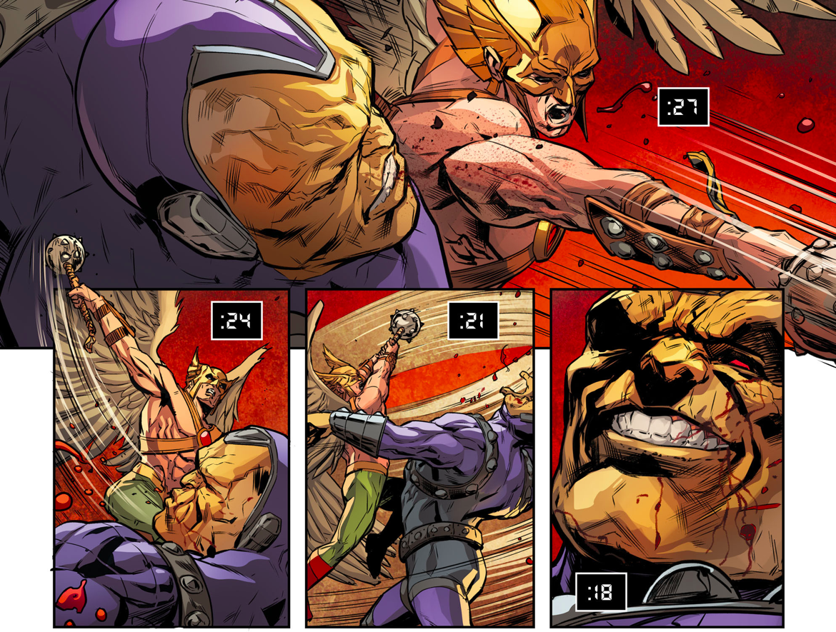 Hawkman VS Mongul (Injustice Gods Among Us) 