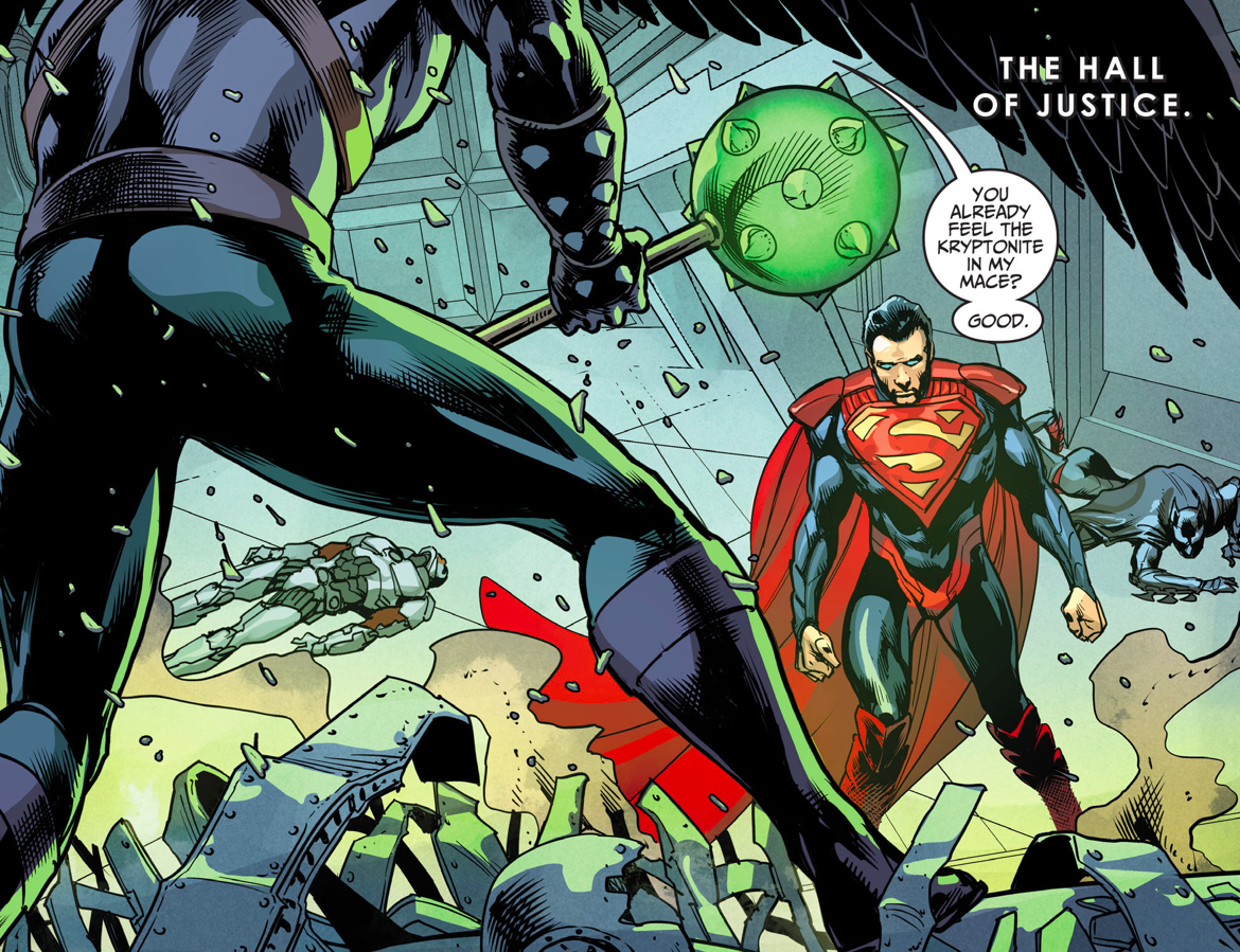 Hawkman VS Superman (Injustice Gods Among Us)