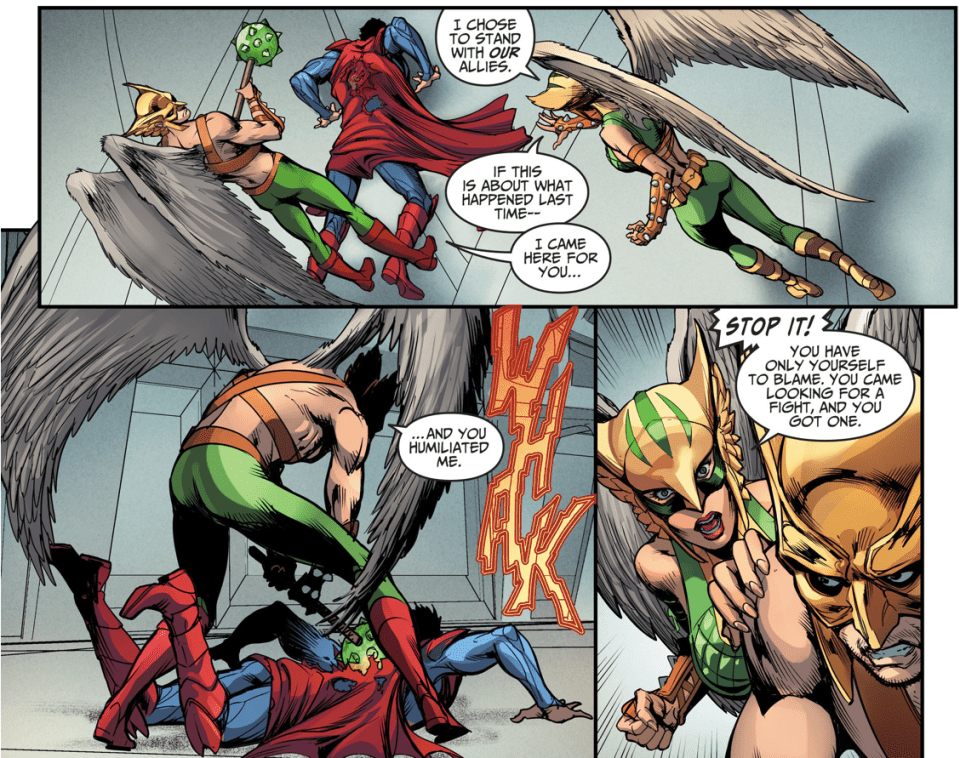 Hawkman VS Superman (Injustice Gods Among Us)