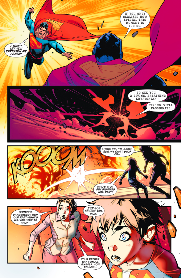 Superman Meets The Eradicator (Rebirth) 