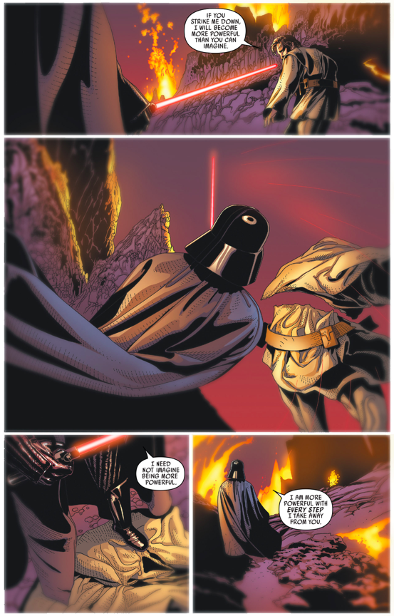 Darth Vader Dream On The Duel On Mustafar 
