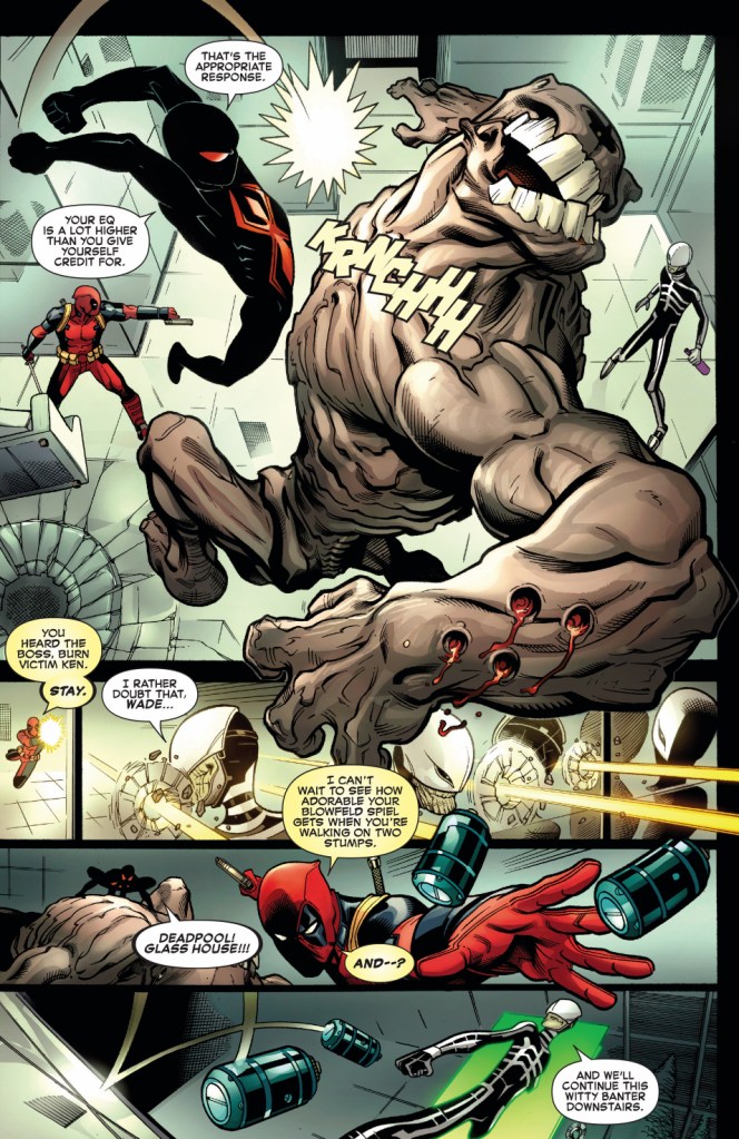 Deadpool And Spider-Man VS Patient Zero's Creatures 
