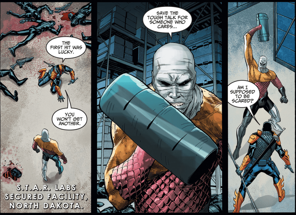 Deathstroke VS Metamorpho (Injustice Gods Among Us)