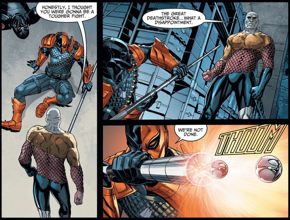 Deathstroke VS Metamorpho (Injustice Gods Among Us)