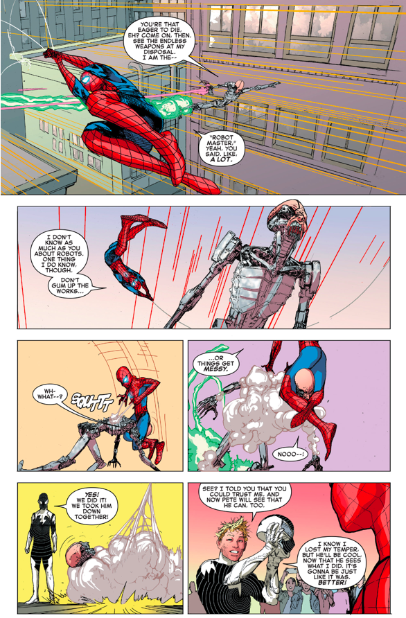Spider-Man And Clash VS The Robot Master 